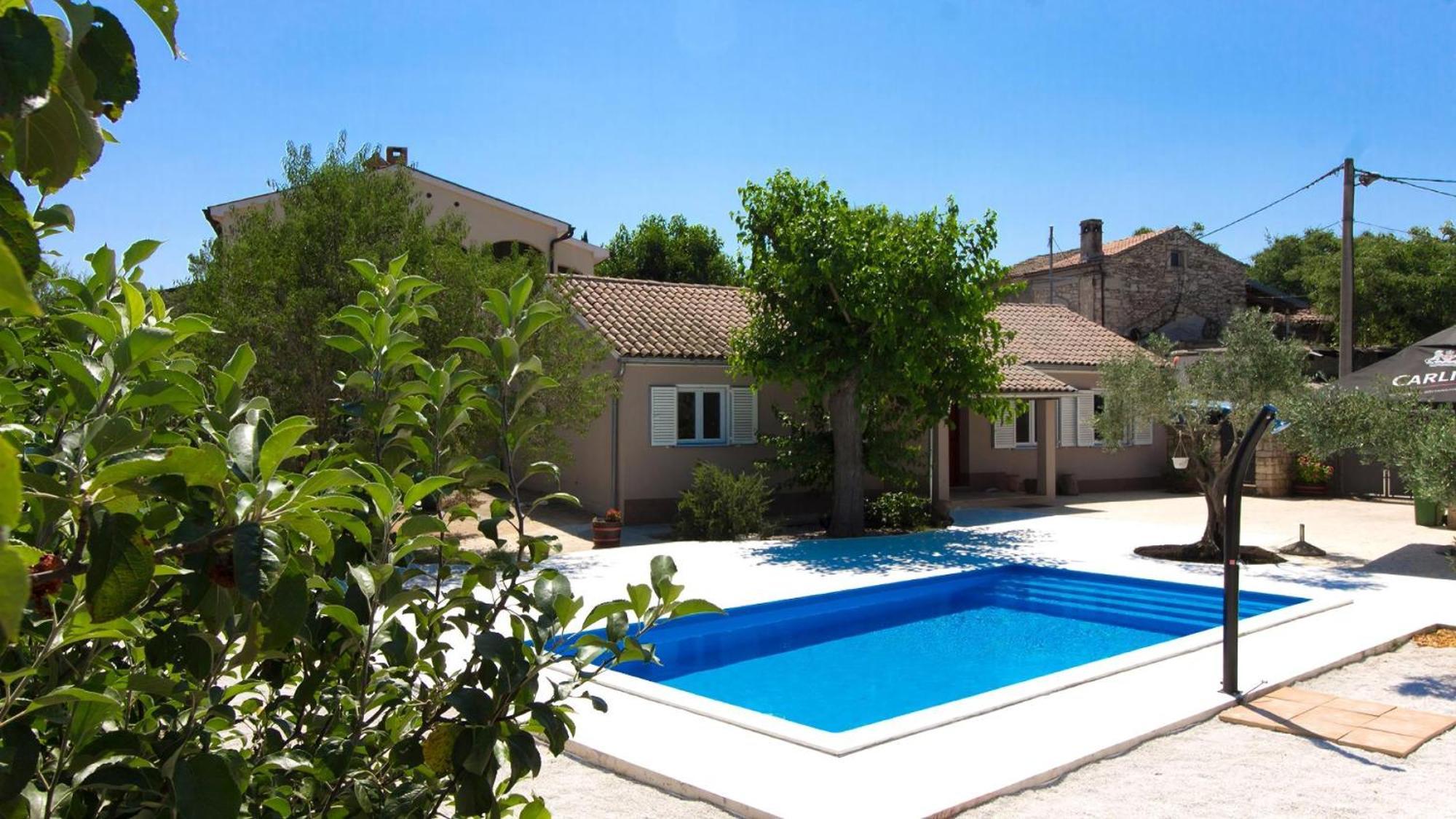 Ferienhaus Aqua Mit Pool Jadreški Екстериор снимка