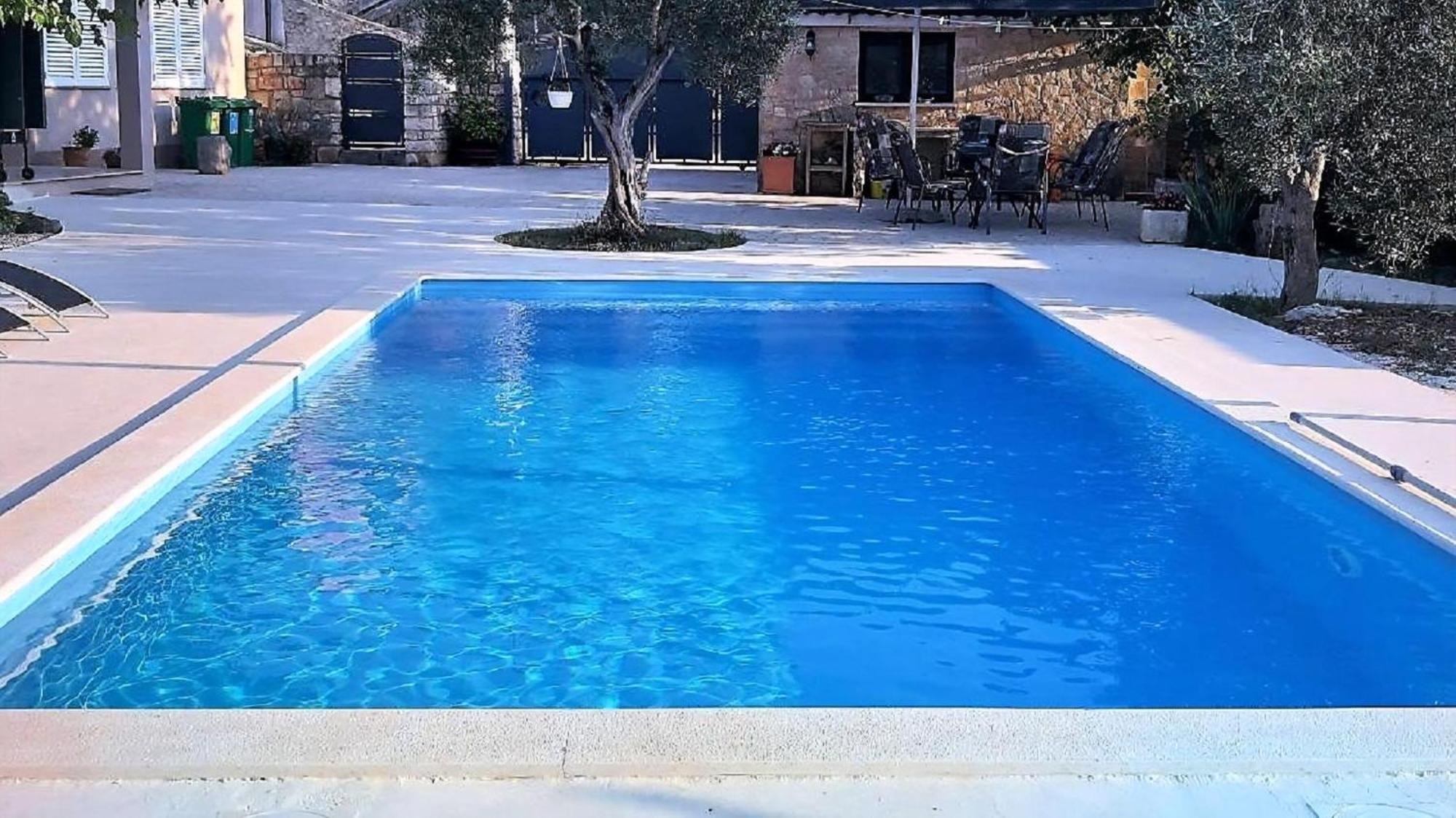 Ferienhaus Aqua Mit Pool Jadreški Екстериор снимка